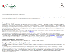 Tablet Screenshot of haubitz.pl